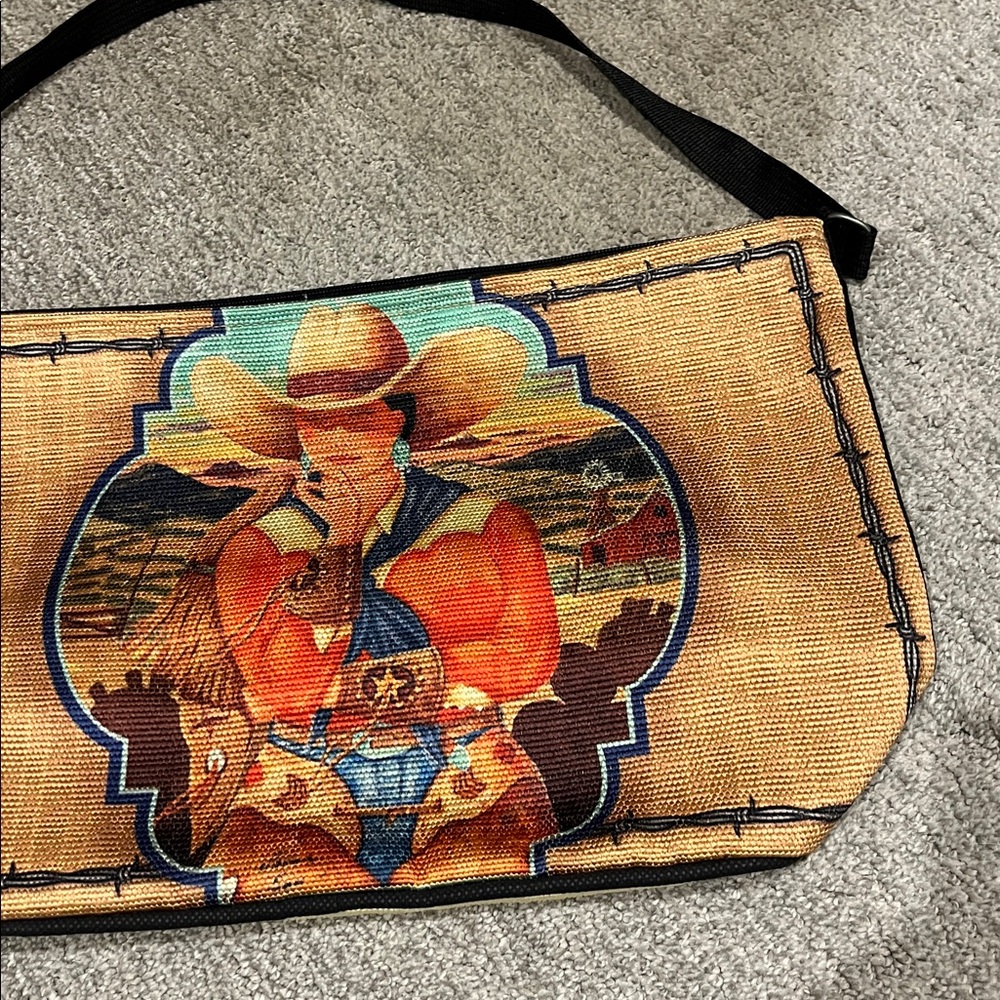El Paso Saddle Company Tapestry Tote Bag - Picture 3 of 11